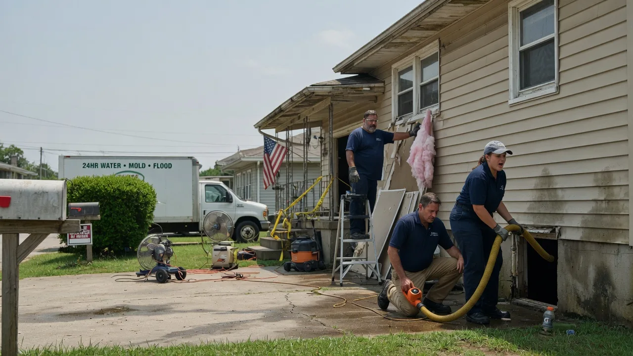 Water Damage Repair in Harpersville, AL near me